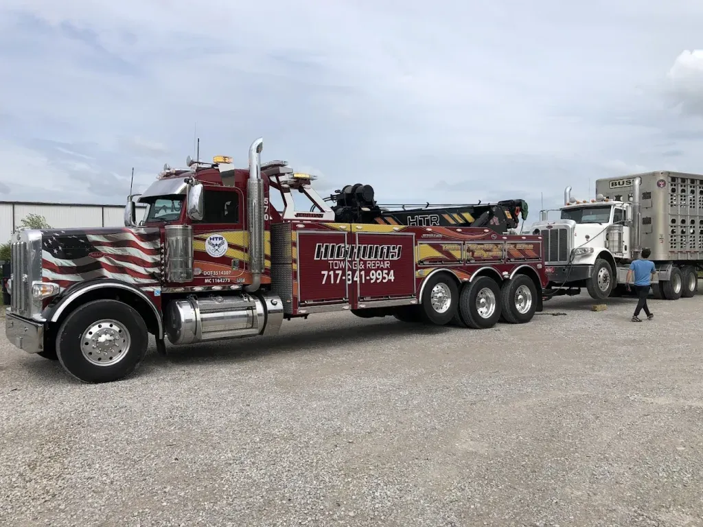 heavy duty truck towing service near me